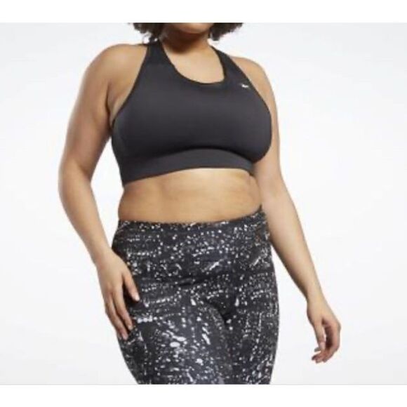 🆕 Reebok Running Carrera High Impact Sports Bra size 2X - Picture 1 of 7